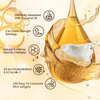 Vitamina D3 + K2 180 Cápsulas Blandas180 Cápsulas - details 2