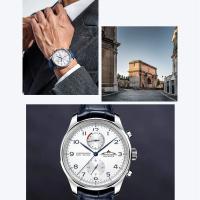 Dugarry Pilot moda reloj de cuarzo cronómetro impermeable comercio marca de relojes masculinos deporte militar religio masculino - details 9