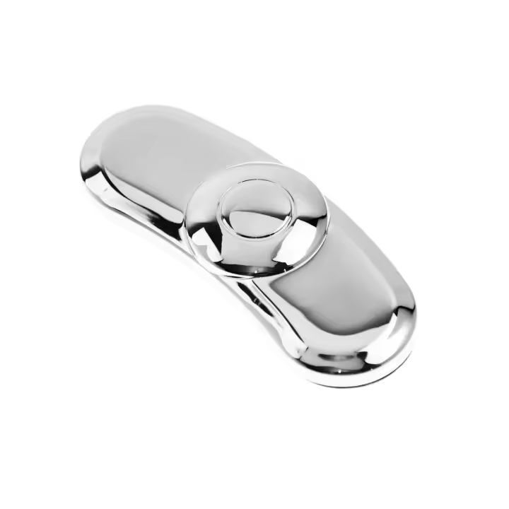 Pinza de freno delantero y trasero de plástico ABS cromado para motocicleta, pegatina para Harley Sportster 883, 1200 XL, SuperLow, personalizado, 48, 72, 2014-2019 - 1