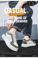 Zapatos de hombre primavera transpirables 2025 nuevos zapatos blancos casuales delgados zapatos de moda versión coreana zapatos deportivos versátiles para hombres - details 0