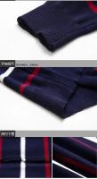 Jersey de manga larga para hombre, camisa de punto de manga larga informal de otoño e invierno a la moda - details 14