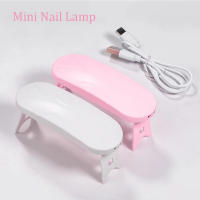 Secador Mini 6W LULAA con Lámpara LED UV Herramienta de Manicura de Cuerda de Belleza para Uso Artístico - details 0