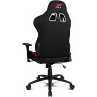 DR110 - Silla Gaming Profesional, Tejido Tejido Alta transpirabilidad, reposabrazos 4D, Ruedas silenciosas, pistón Clase 4, inclinación, cojín Lumbar y Cervical, Color Negro - details 44