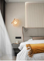 LEFANGXING Lámpara de Pared OVNI de Vidrio Irregular Diseñada Moderna 25CM Decoración de Dormitorio Ronda para Entrada de Pared - details 1