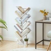 Estantería de Libros 9 Niveles, Estantes de Almacenamento, Forma de Árbol, Resistente y Duradera, Ahorro de Espacio, para CD, revistas, Libros, Sala de Estar, Blanco EWT08SJ01G1 - details 4