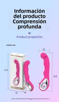 Tide Messenger 10 Bandas AV Vibrador G Spot Master Carga Vibrador Femenino Adulto Productos Sexuales - details 9
