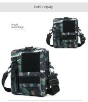 Bolso de Hombro Cruzado Táctico de Camuflaje Versión Vertical para Hombres y Mujeres - details 28