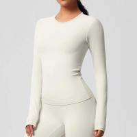 Camisetas de Entrenamiento Sin Costuras para Mujer Ropa Deportiva de Yoga de Manga Larga - details 21