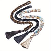 99 Piedras Naturales Tasbih Cuentas de Oración Musulmanas 8mm Joyería Ramadan - details 0