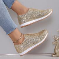 Zapatillas Deportivas Sin Cordones de Moda Otoño 2025 Pisa Fuerte con Tacón Bajo para Mujer - details 25