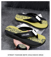 Nuevas sandalias de hombre tipo chanclas con pinza, antideslizantes, casuales, para la playa, frescas para usar al aire libre. - details 17