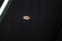Chaqueta de punto de tendencia de suéter de manga larga con cuello en V para hombre de otoño e invierno - details 21