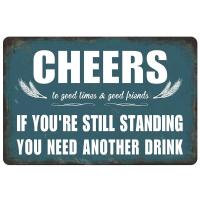 Every Beers A Cheers-carteles de hojalata de Metal para tiempo libre, decoración de pared para bares, hombre, cueva, cafetería, clubes, Retro - details 14