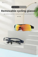 ROCKBROS-gafas polarizadas de ciclismo para hombre, lentes de sol deportivas para bicicleta de montaña y carretera, 3 lentes - details 1