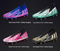 Transpirable pareja interior y exterior hierba uñas largas uñas cortas zapatos de fútbol - details 2