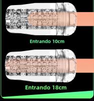 Masturbador masculino, masaje de succión de pene, ejercicio, juguete sexual masculino Visual transparente, Masterbator para hombres, Vag endeus Pussey - details 16