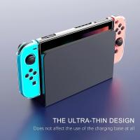Funda protectora transparente de TPU suave, carcasa protectora de marco Compatible con Nintendo Switch, accesorios para consola de juegos - details 5
