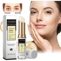 Jaysuing 3g péptido de caracol crema antiarrugas para ojos en barra Reduce las ojeras bolsas para los ojos reafirmante ilumina los ojos crema hidratante para los ojos - details 7