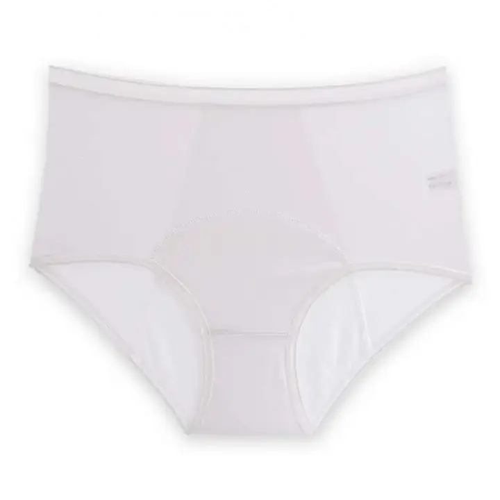 Altamente absorbente con cintura alta durante el período menstrual, absorción de agua sin costuras y ropa interior de mujer a prueba de fugas. - 1