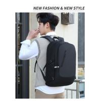 Mochila impermeable antirrobo para hombre, bolsa trasera ligera para libros, elegante, 15,6