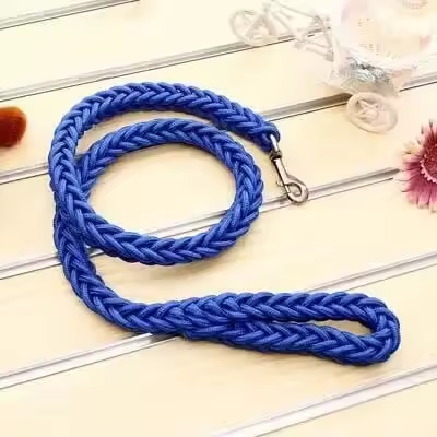Correa grande y resistente para perros, correa trenzada de nailon duradera para perros pequeños, medianos y grandes, accesorios para mascotas para caminar, cazar y acampar - 1