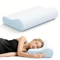 Almohada de Soporte Cervical Ergonómico Tamaño Rey Diseño Hipolergénico para Dormir de Lado - details 1