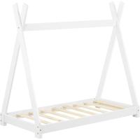 Cama para niños pequeños Cama Infantil 160 x 80cm Estructura Tipi de Madera Pino Color Pino Natural - details 19