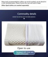 Almohadas de látex Natural para dormir de lado, espalda y estómago, alivio del dolor de cuello - details 6