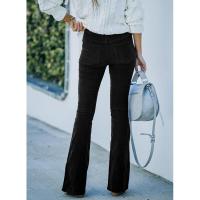 Pantalones acampanados de cintura alta para mujer Nylon cómodo y elástico con estilo Haraku - details 17