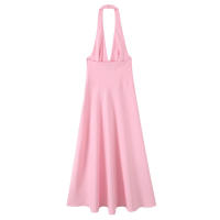 Vestido de Verano para Mujer OUWU Vestido Largo con Escote en V Profundo y Espalda Descubierta - details 2