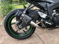 Conector de tubo de escape de motocicleta de la marca RESPRACE Forma redonda Para Kawasaki Z800 ABS - details 9