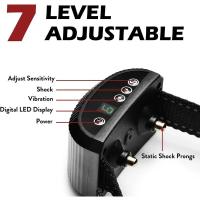 Collar Recargable para Perros, Dispositivo con Control Avanzado de Ladridos, Vibra, para Adiestramiento de Perros, Parada Automática - details 2