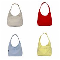 Bolso de hombro de nailon de Color caramelo, bolso de mano deportivo de secado rápido de gran capacidad, paquete de teléfono móvil de estilo coreano de Color sólido, Unisex - details 0