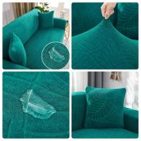 Fundas de sofá impermeables para sala de estar, cubierta gruesa de Jacquard para sofá esquinero en forma de L, 1/2/3/4 - details 17