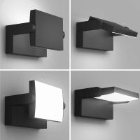 Lámpara LED de Pared de 24W para Exterior Interior IP65, Luz de Pared Ajustable, Moderno Apliques de Pared Aluminio para Entrada Jardines Pasillo Sala, Blanco Cálido 2700K-3000K, Bronce - details 100