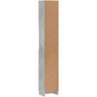 Armario de Baño de Madera Ingeniería Lavadora, Estante, Ducha, Inodoro 32x25,5x190 cm - details 57