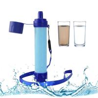Filtro de 4 etapas para exteriores, sistema de filtración de agua de paja Personal portátil, supervivencia de emergencia para acampar y hacer senderismo - details 0