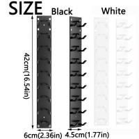 Estante para sombreros de pared con 9 rejillas, práctico soporte de exhibición para sombreros, organizador de gorras de béisbol multicapa montado en la pared para sala de estar - details 0