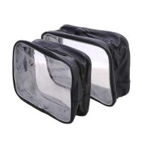 Nuevo PVC transparente femenino portátil grande lavado baño Fiess natación viaje estuche para cosméticos - details 14