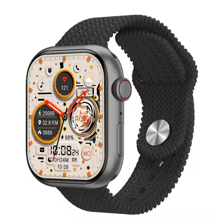 2025 Nuevo HK10 PRO-A Smartwatch Llamada Bluetooth NFC Detección de frecuencia cardíaca Asistente de voz Puntero fuera de pantalla Compatible con Android IOS Hombres Mujer Smartwatch - 1