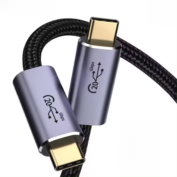 Cable de Datos USB C 3.2 Gen2 8K60Hz 20Gbps PD 100W Carga Para MacBook iPad Pro Tipo C - 1