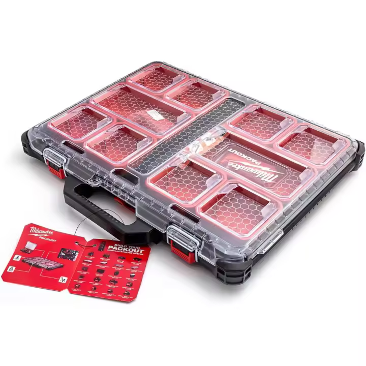 50 x 42 x 6,5 cm Milwaukee Organizador Delgado - 1