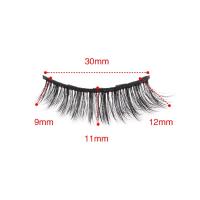 Pestañas de Mink 3D Hacedas Magnéticas Pestañas Falsas Naturales Largas de Belleza Hechas a Mano - details 11