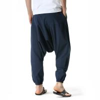 Pantalones bombachos para hombre, ropa de chándal holgada, informal, de algodón, deportiva, para correr, ropa de calle japonesa, novedad - details 12