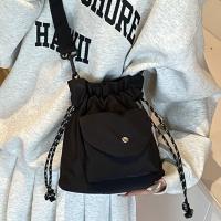 Bolso de hombro ligero y sencillo con bolsillo, bandolera Oxford para viaje, Mini bolso de gran capacidad con cordón, Unisex - details 2
