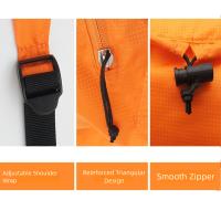 Mochila plegable para exteriores de 28L, bolsa de Montañismo plegable ultraligera multifuncional, correas ajustables de nailon - details 6
