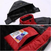 Chaqueta de Esquí de Vellón Térmico Impermeable Abrigo de Parquea para Hielo y Lluvia de Invierno - details 13