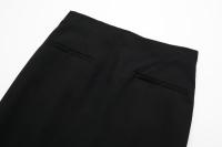 TRAFZA-Chaleco informal de lino y algodón para mujer, prenda de vestir con cuello en V, elegante, sin mangas, para verano - details 16
