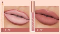 Lápiz Delineador de labios mate, taza antiadherente de larga duración, no se decolora, resistente al agua, terciopelo pigmentado, Kit de brillo de labios, Cosméticos de belleza, maquillaje Gif - details 11