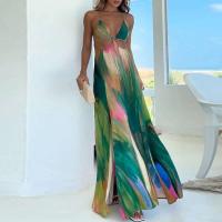 Elegante Vestido de Playa de Vendaje para Mujer Cintura Ajustada, Espalda Descubierta, Colorido para el Verano - details 3